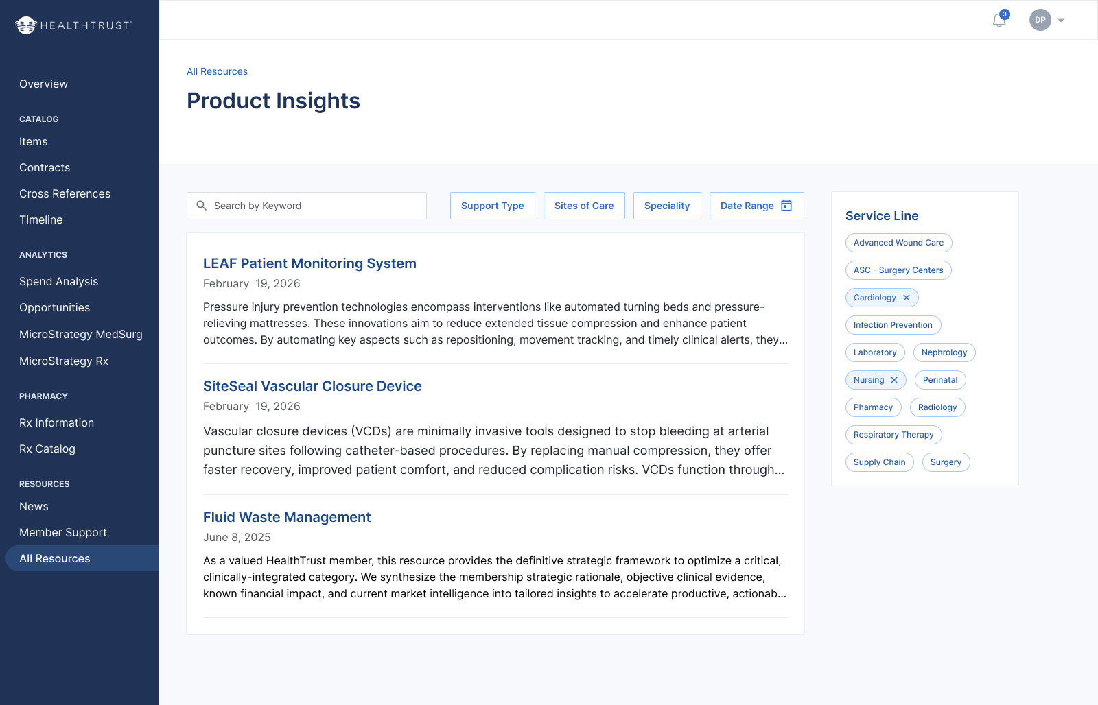 New Library Interface Preview